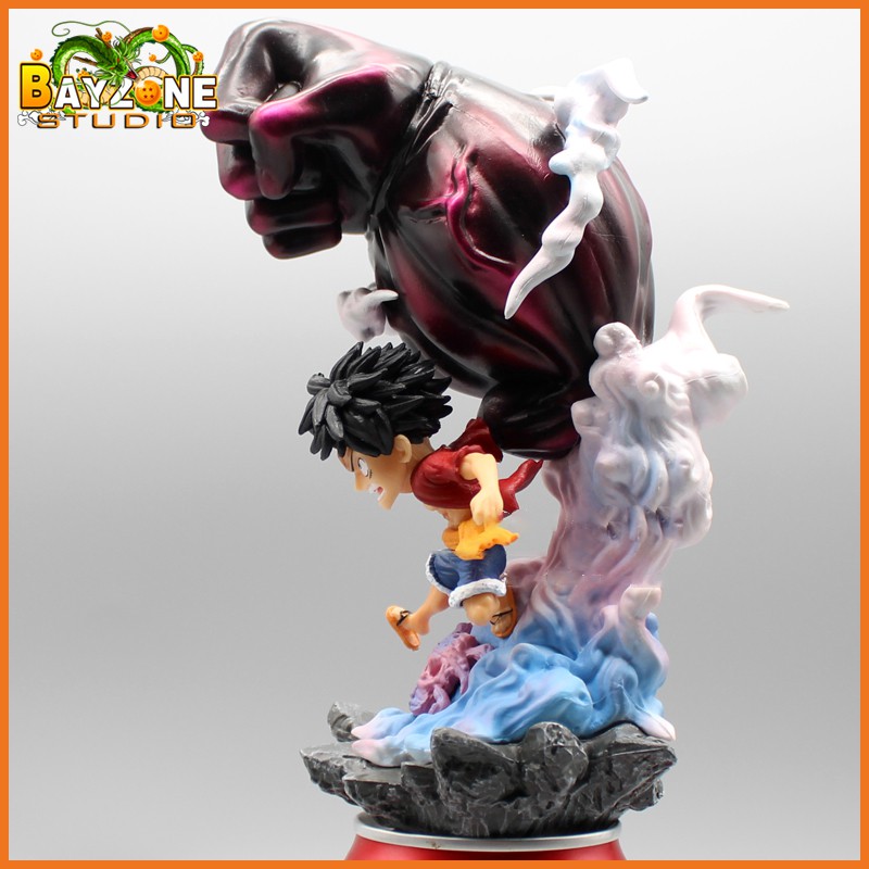 Mô hình chibi luffy gear 4 hàng mới siêu đẹp chất lượng ( one piece )
