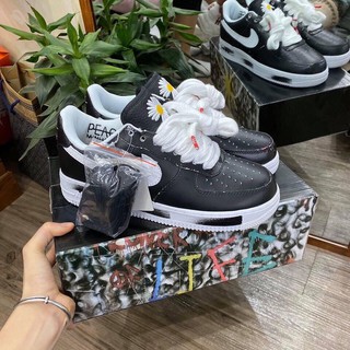 Giày sneaker đen tróc sơn cao cấp full size nam nữ full box full bill