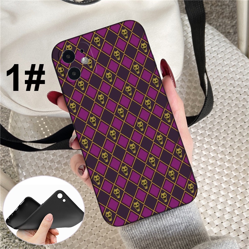 Ốp điện thoại silicon mềm in hình JoJo Is Bizarre thích hợp cho iPhone 7 8 7+ 8+ 6+ 6S+ XR XS Max 5 5s