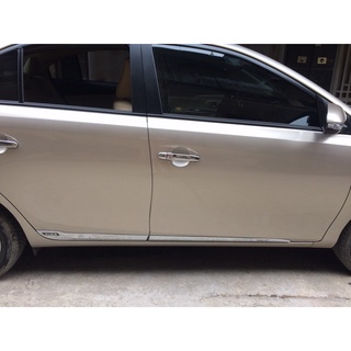 Bộ Ốp Sườn, Nẹp Sườn Toyota Vios 2019-2026 Hàng Cao Cấp