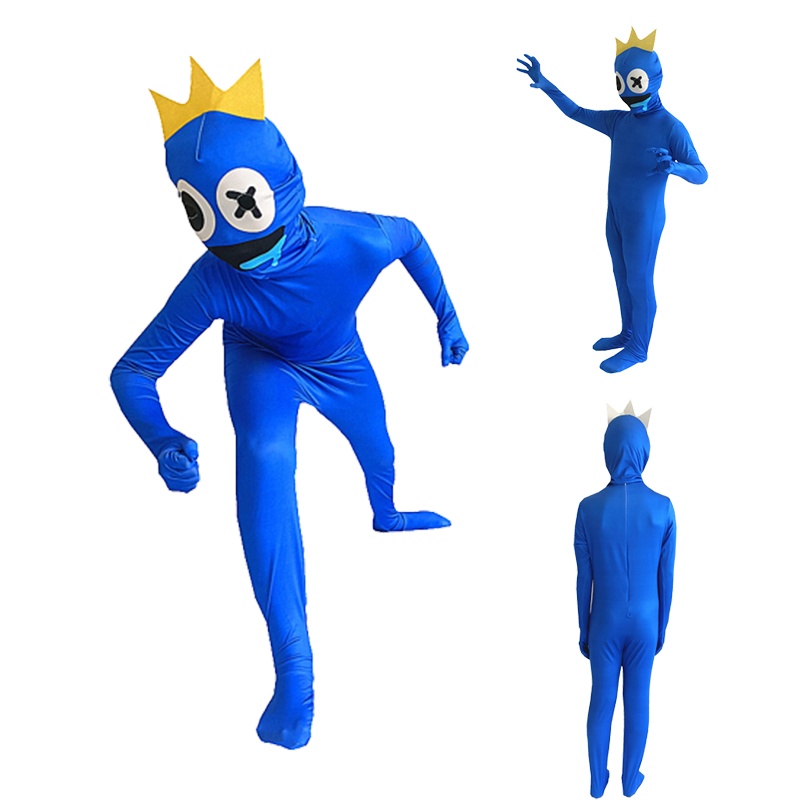Anime Roblox Rainbow Friend Cosplay Quần Áo Bé Trai Bé Gái Bodysuit Hoạt Hình Trẻ Em Trang Phục Halloween Quà Tặng Sinh Nhật Cho Trẻ Em