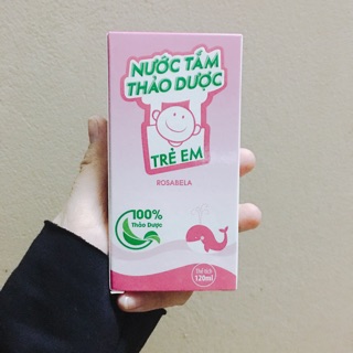 Nước tắm thảo dược trẻ em rosabela