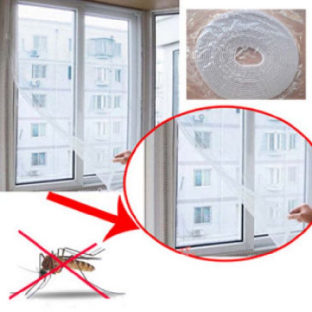 lưới rèm dán cửa sổ chống muỗi,côn trùng