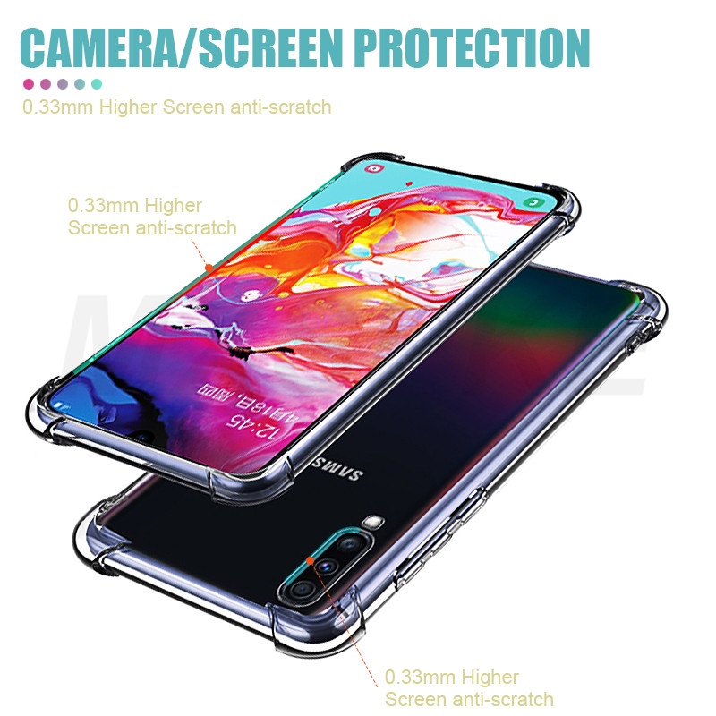 Ốp Điện Thoại Sang Trọng Chống Sốc Cho Samsung Galaxy A10 A20 A30 A40 A50 A60 A70 A80 A90 A01 A51 A71 M10 M20 M30 M40 A20E A30S
