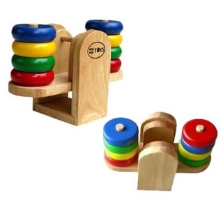 Đồ chơi gỗ cân bập bênh Winwintoys