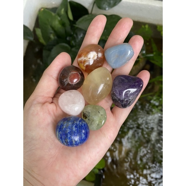 Đá viên tự nhiên sưu tầm mài bóng  - Natural Tumbled Stone