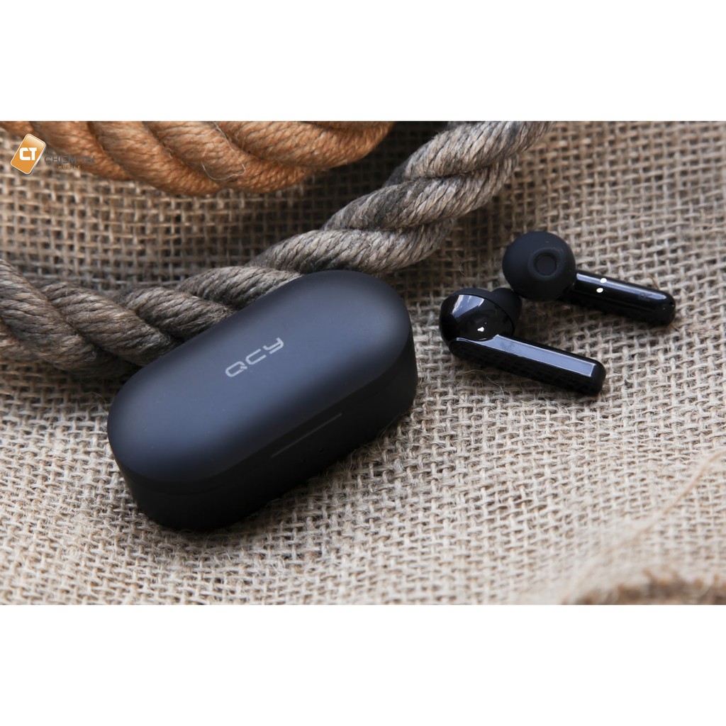 Tai nghe Bluetooth True Wireless QCY T3 Bluetooth V5.0, chống nước IPX5