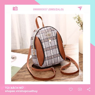 Balo nữ ba lô nữ thời trang công sở phối màu giá rẻ