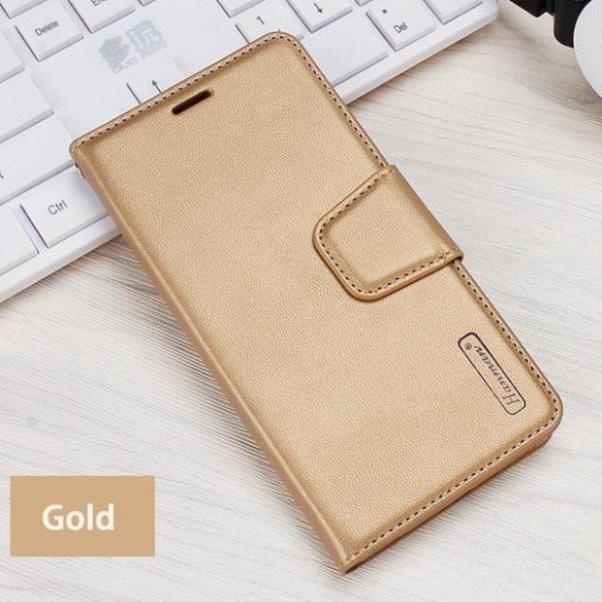 [FreeShip] Bao da dạng ví Xiaomi Redmi 9A hiệu Hanman cao cấp, ngăn đựng thẻ ATM tiền tiện lợi