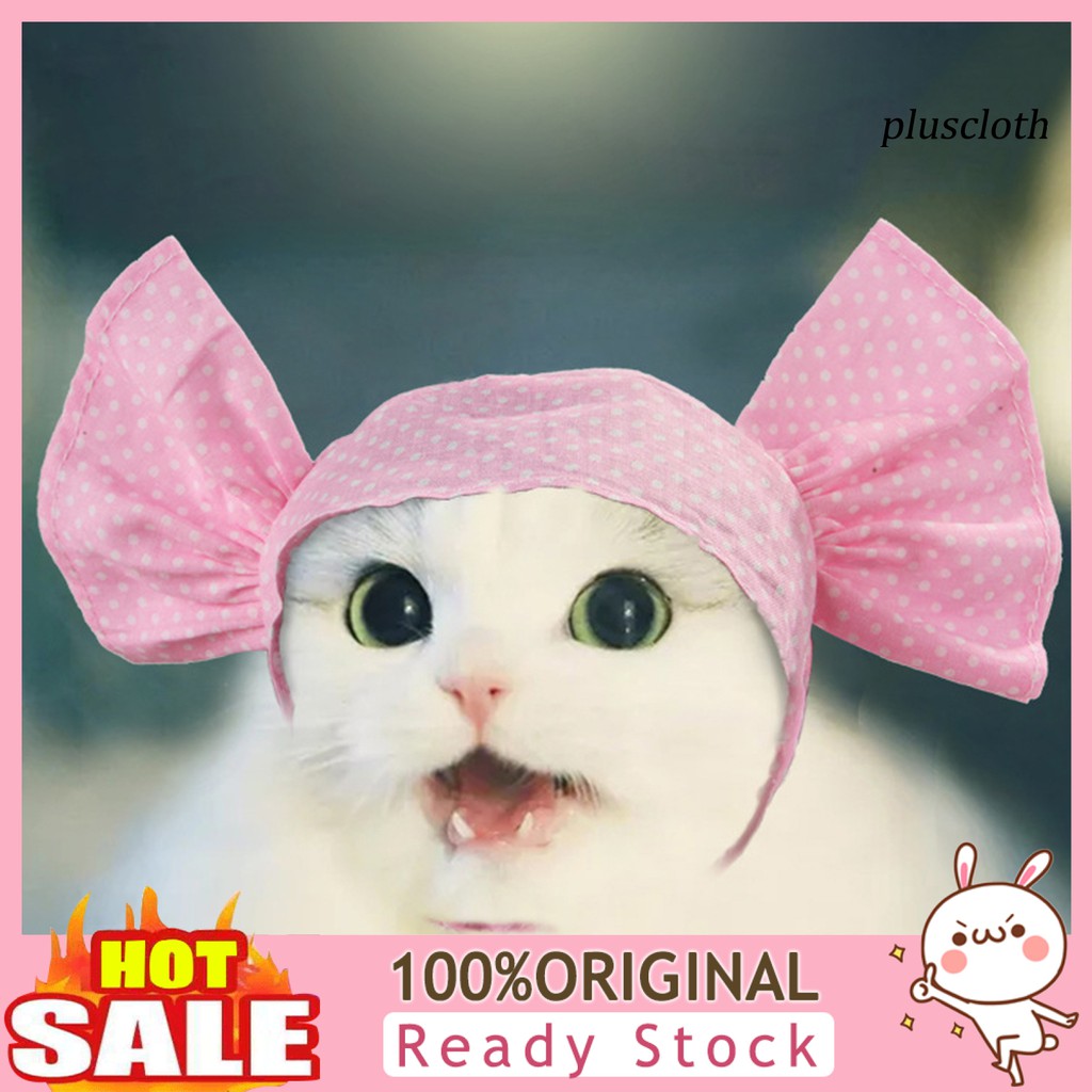Nón Tai Mèo Dễ Thương Cho Thú Cưng