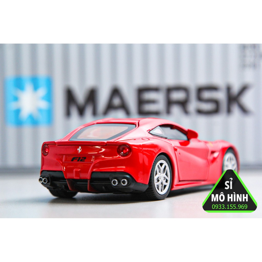 [ Sỉ Mô Hình ] Xe mô hình siêu xe Ferrari F12 Berlinetta 1:32