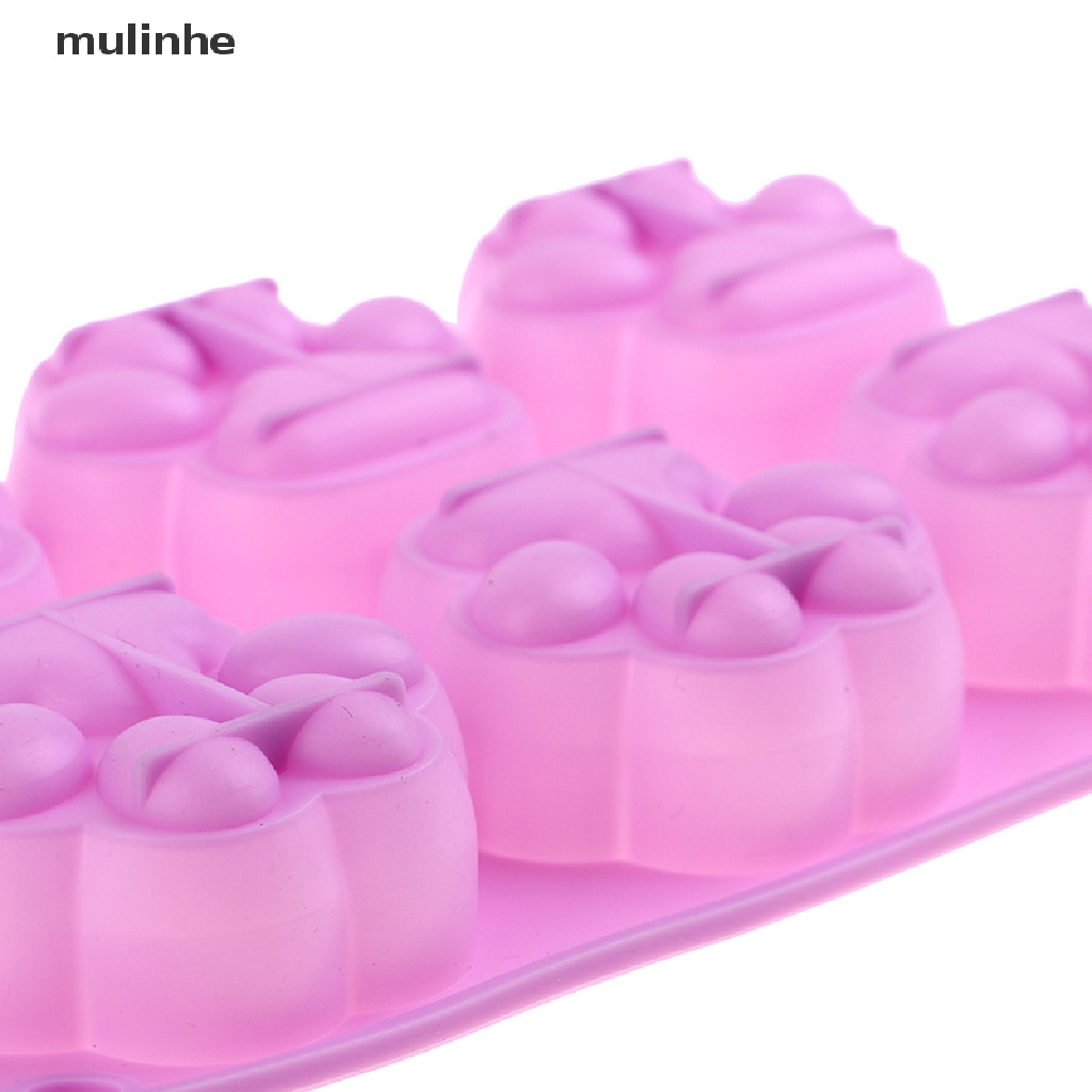 Khuôn Làm Bánh Bằng Silicone Hình Dấu Chân Chó / Mèo