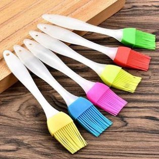 Chổi Quét dầu ăn, phết bơ Silicon cán nhựa trong