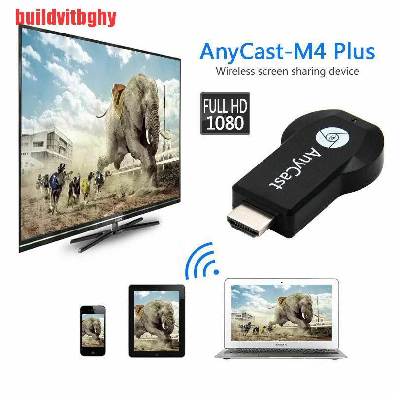 (Mua-Code) Bộ Thu Tín Hiệu Wifi Anycast M4 Plus Hdmi Dongle Tv Dlna 1080p