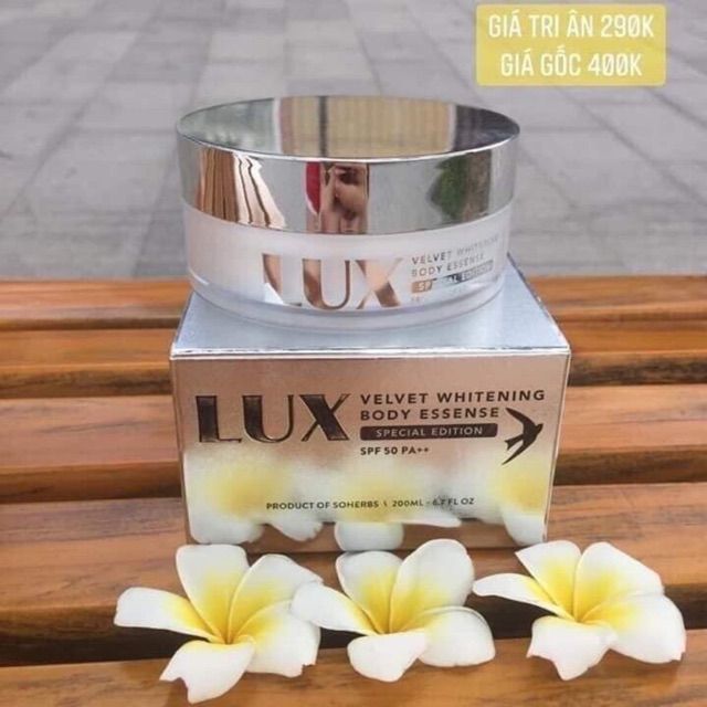 [CHÍNH HÃNG] Kem Body Lux Tinh Chất Yến Tươi soHERBs Siêu Trắng Da