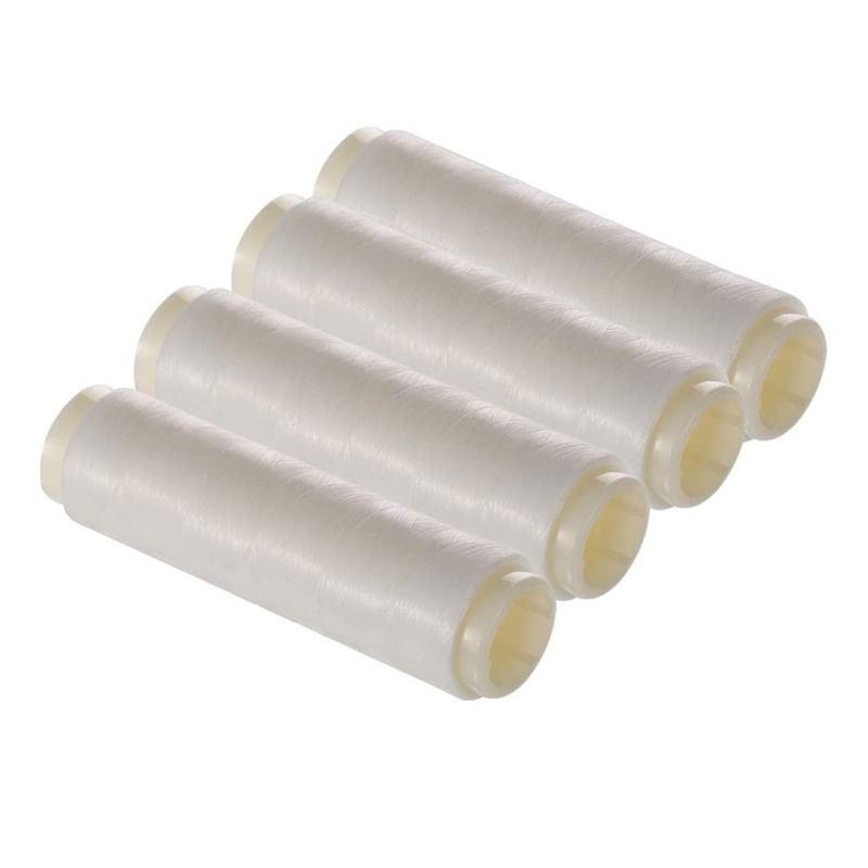 QQ Bộ 4 Cuộn Chỉ Quấn Mồi Câu Cá 0.15mm 656ft