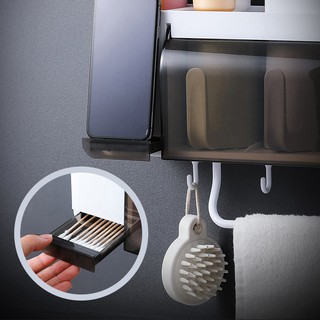 Bộ đẩy kem đánh răng kèm 2 cốc