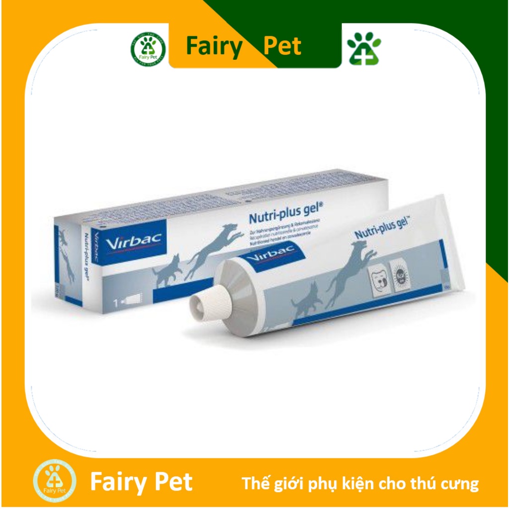 Gel Dinh Dưỡng Chó Mèo Biếng Ăn Gầy Gọc - Nutri Plus Gel virbac