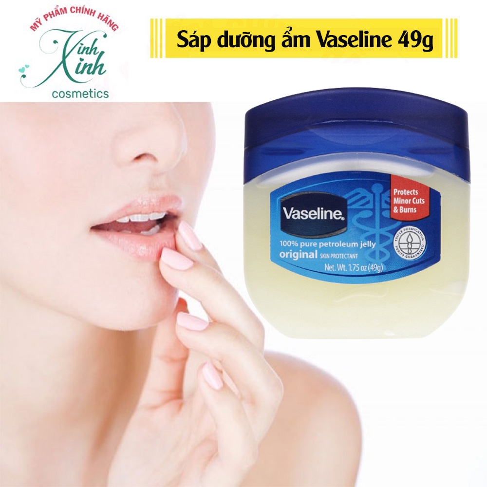 Sáp dưỡng ẩm Vaseline Mỹ 49g