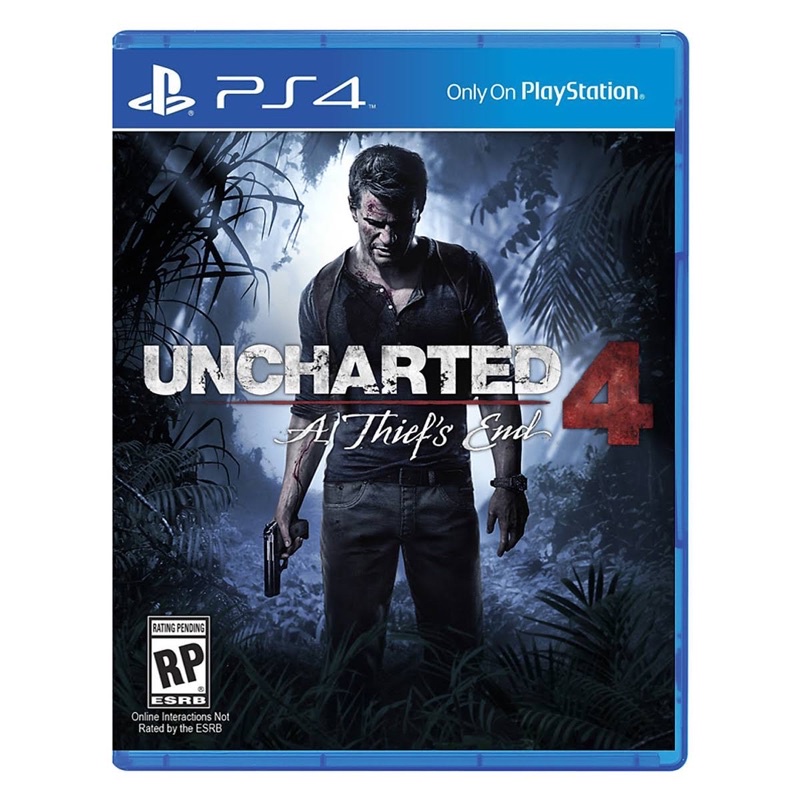 Đĩa game ps4: Uncharted 4 A Thief's End