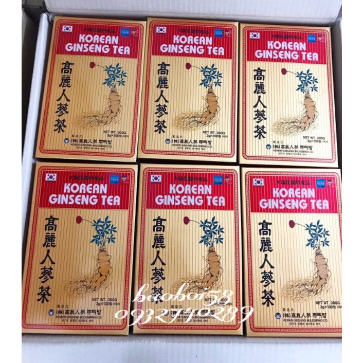 Trà sâm ginseng mới 300gram 2024