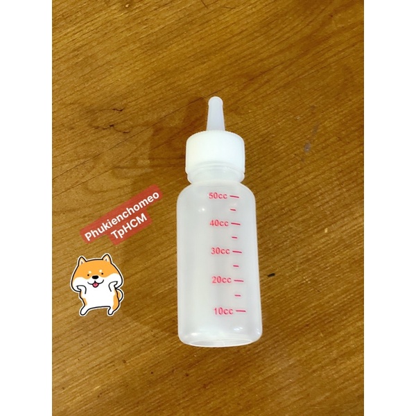 Bình sữa chó mèo núm mềm