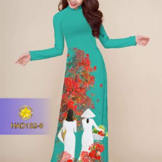Vải áo dài 3d