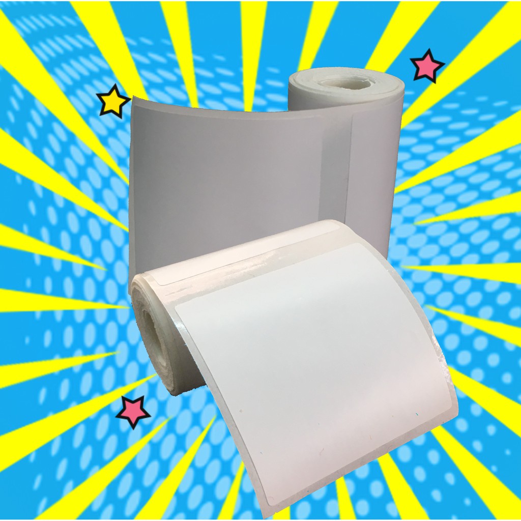 Giấy in nhiệt - in tem nhãn đủ kích thước dành cho máy PeriPage A6