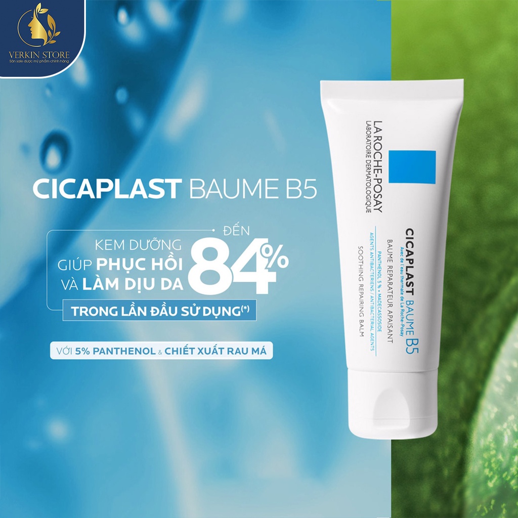 Kem dưỡng da La Roche Posay Cicaplast Baume B5 làm dịu và phục hồi da  - Verkin Store