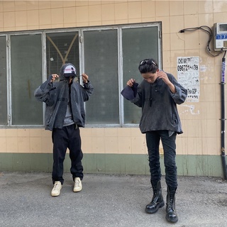 Áo Washed Hoodie Black