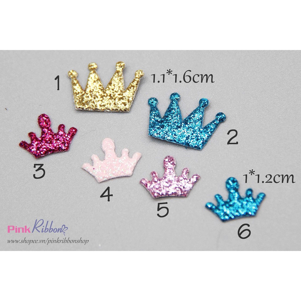 Vương miện nhũ nhí (Set 20 cái)