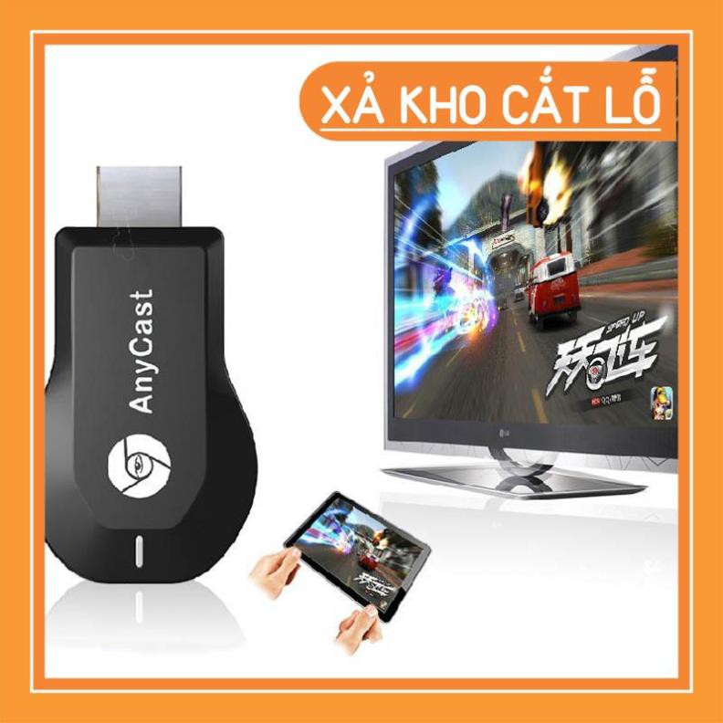 Kết nối điện thoại với tivi, Bộ kết nối HDMI không dây anycast M6 Plus tốc độ kết nối siêu nhanh, đường truyền ổn định