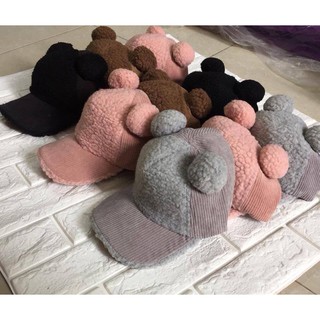Mũ lưỡi trai lông cừu