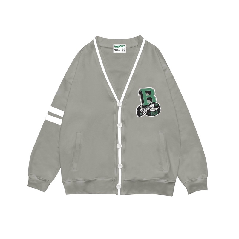 ✨ Áo khoác Cardigan thêu nổi “BMOODY”———(Đọc kĩ số đo dưới mô tả)
