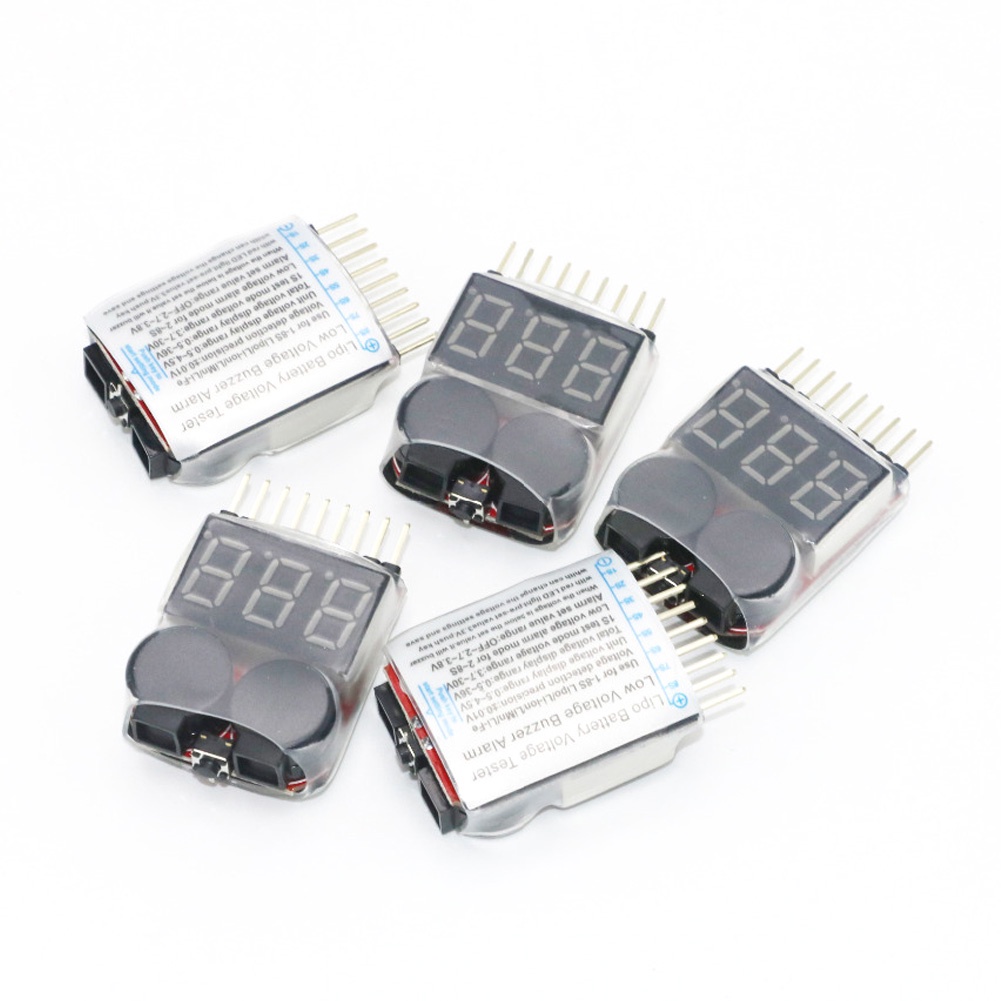 Bộ Báo Động Điện Áp Thấp Cho 2-8S Lipo Life LiMn Li-ion