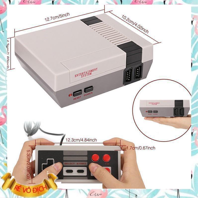 Máy chơi game cổ điển mini 620 trò Kèm 2 bộ tay game cho 2 người_SUPER NES Classic Phiên Bản Máy SNES
