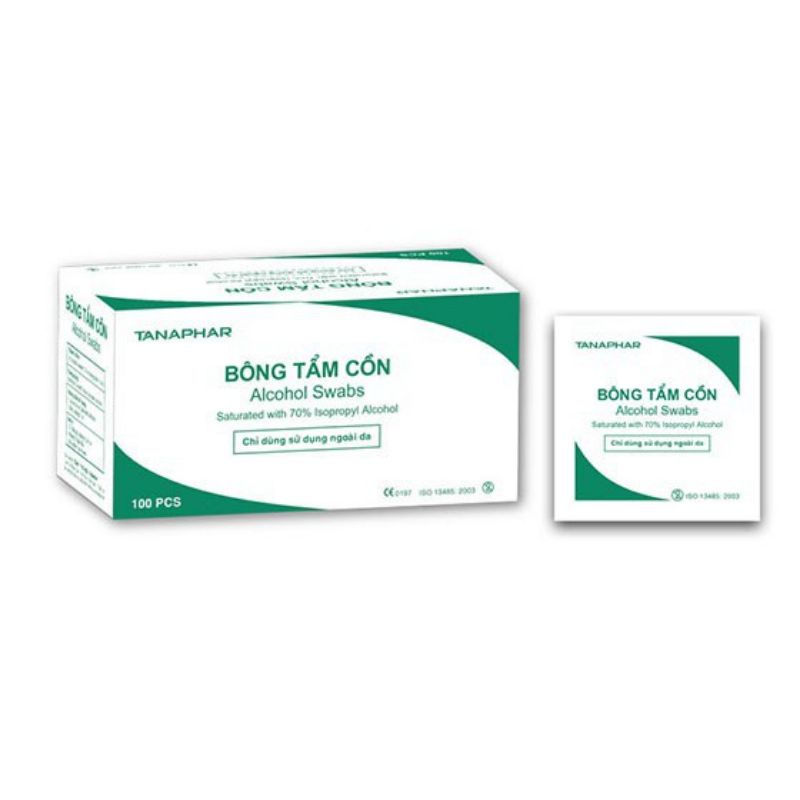 Bông tẩm cồn