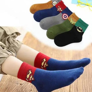 Set 5 đôi tất lưới cao cổ vớ thu đông cho bé