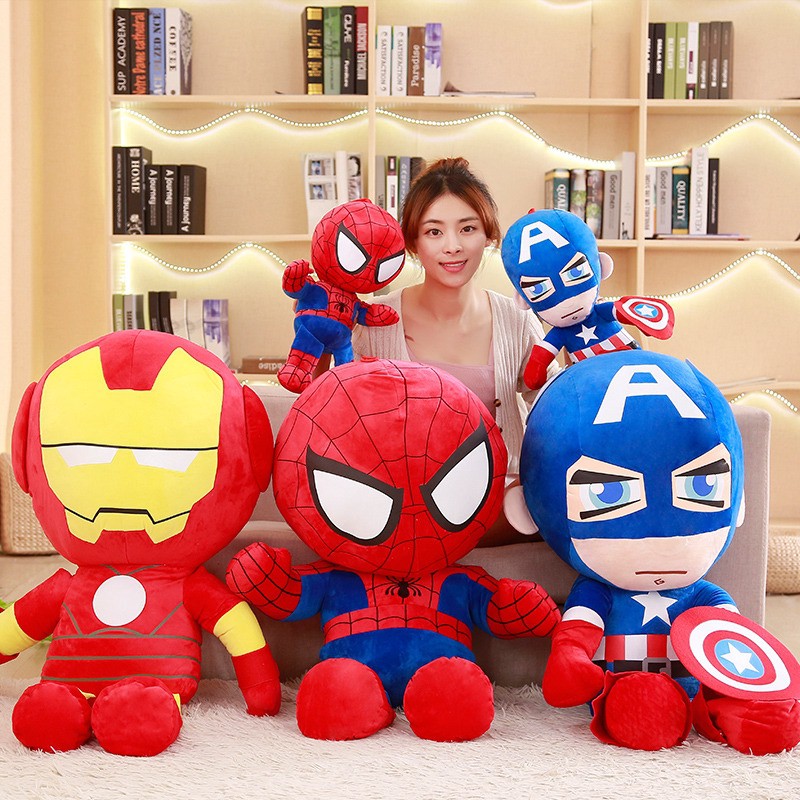 Thú Nhồi Bông Mềm 42cm / 62cm 84224207 Hình Siêu Anh Hùng Avengers