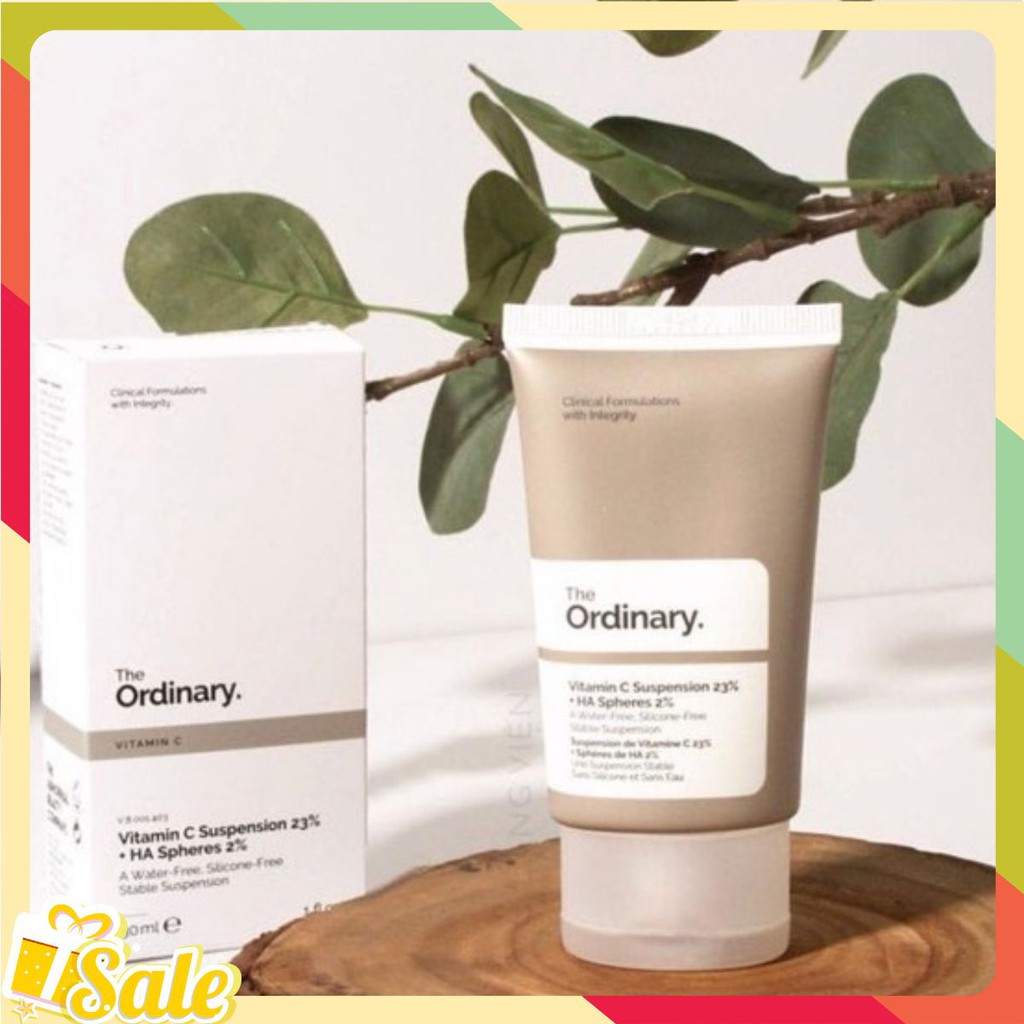 Kem dưỡng The Ordinary Vitamin C Suspension 23% + HA Spheres 2% 30ml [HOT TREND]