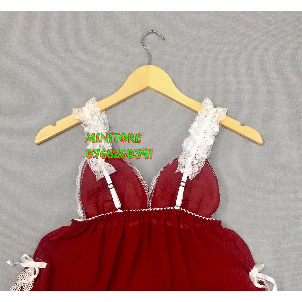 [FREESIZE DƯỚI 60KG] ĐỒ NGỦ VOAN MỎNG CÓ MÚT 2 DÂY BÈO, VẢI MỀM MÁT PHÙ HỢP MẶC NGỦ NHIỀU MÀU - Bộ voan mút dây bèo