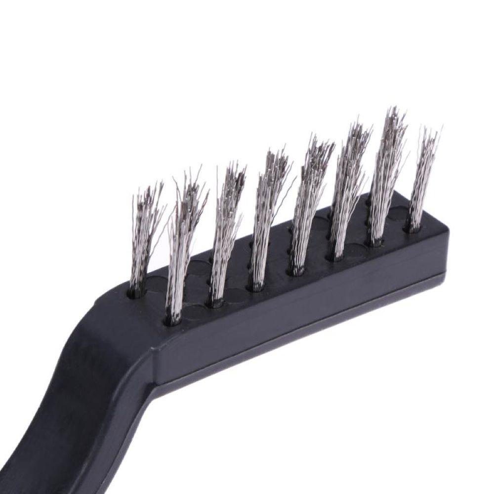Chổi Sợi Thép Không Gỉ Mini Dùng Vệ Sinh Vết Gỉ Sét Tiện Dụng