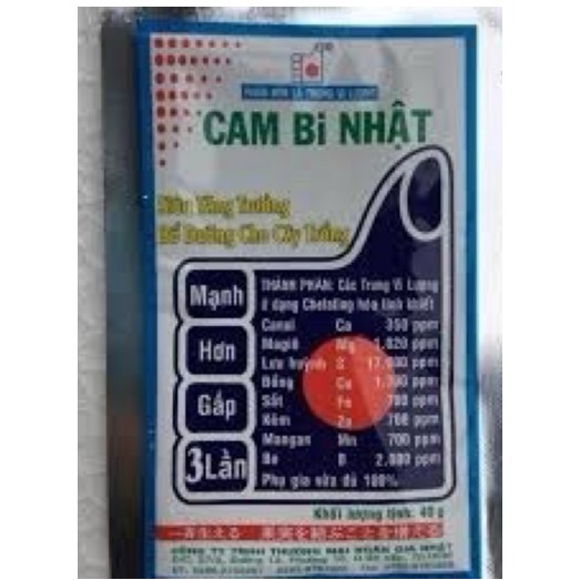 Phân bón lá trung vi lượng Cambi Nhật