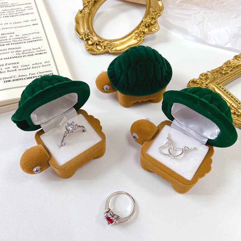 Hộp Đựng Trang Sức Hình Chú Rùa Dễ Thương