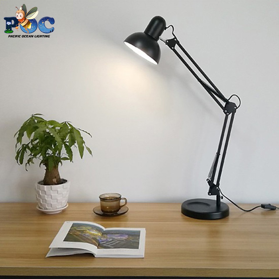 Đèn học để bàn Pixar POC DPX-810 ✅FREESHIP💚 Đèn bàn học chống cận thị có chân đế và kẹp