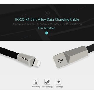 Cáp sạc lightning Hoco X4 cao cấp dành cho Iphone Ipad