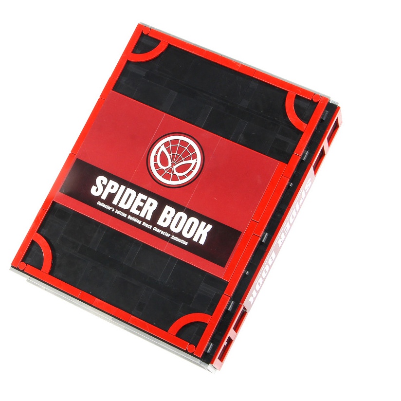 Spiderman Lego Book 52 Minifigures - Mô Hình  Lắp Ráp Sách Spiderman 52 Nhân Vật
