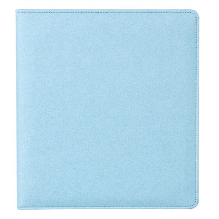 Binder A5 kích thước 21 x 23cm DA NHŨ 3 CÒNG KÈM SHEET đựng card, POSTCARD, POLA,....