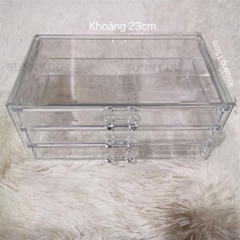 KỆ ĐỰNG SON SUNNY DU ĐA NĂNG KỆ ĐỰNG ĐỒ NAIL ĐÁ ĐẸP BỀN VINTAGE PHONG CÁCH HÀN QUỐC MẪU MỚI