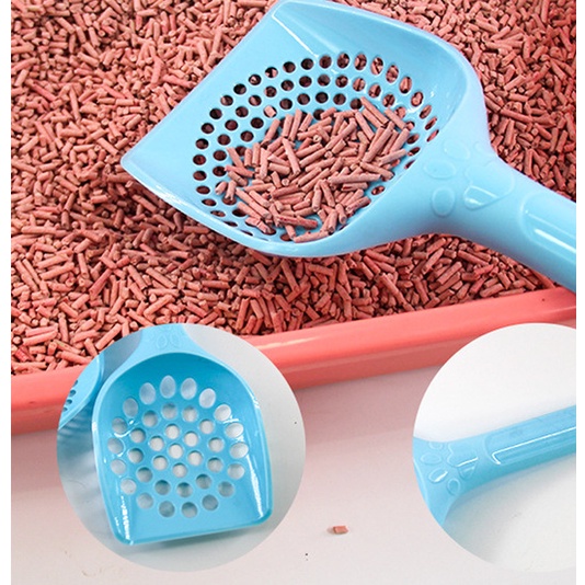 Xẻng Xúc Cát Cho Mèo Lỗ Tròn Nhỏ